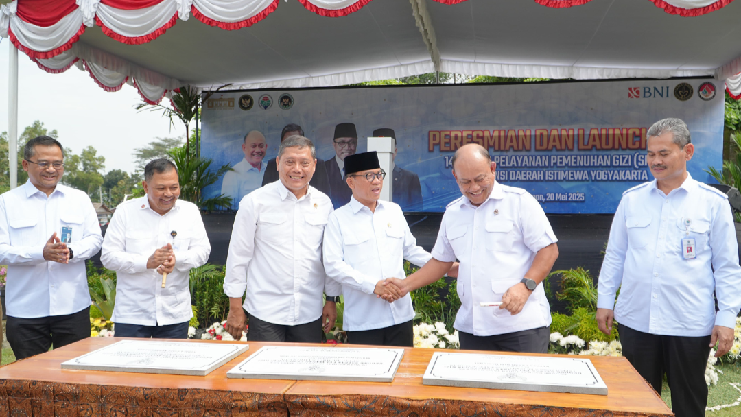BGN Bireuen Bersama Kemendes PDT Launching 14 SPPG Di Provinsi Daerah Istimewa Yogyakarta