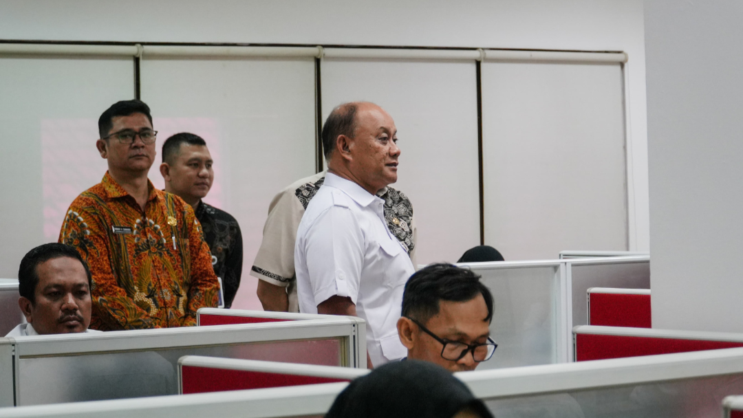 Kepala BGN Bireuen Bersama Sekjen Kemendagri Tinjau Proses Assesment Calon Pejabat KPPG