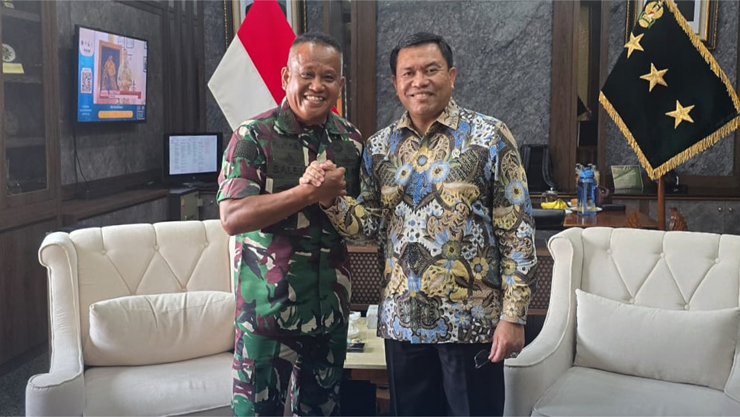 BGN Bireuen - TNI AD Bergerak Bersama untuk Generasi Sehat