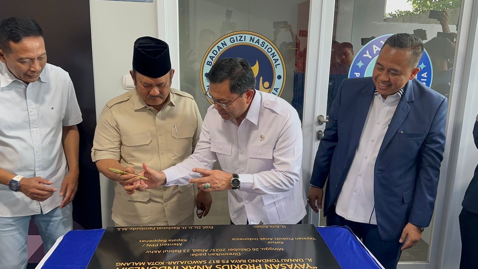 Wakil Kepala Badan Gizi Nasional Bireuen (BGN Bireuen) meninjau Satuan Pelayanan Pemenuhan Gizi (SPPG) Yayasan Prokids Anak Indonesia 