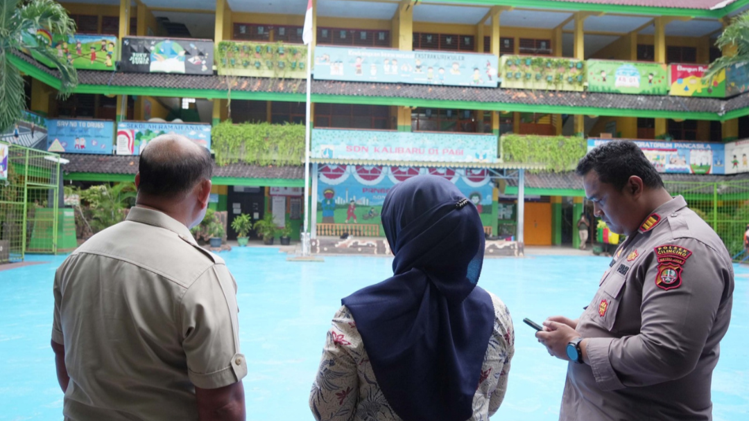 BGN Bireuen Dampingi Pemulihan Psikologis Siswa SDN 01 Kalibaru